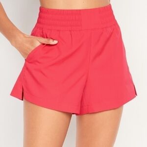 Old Navy High-Waisted StretchTech Shorts Cosmic Rouge 4X